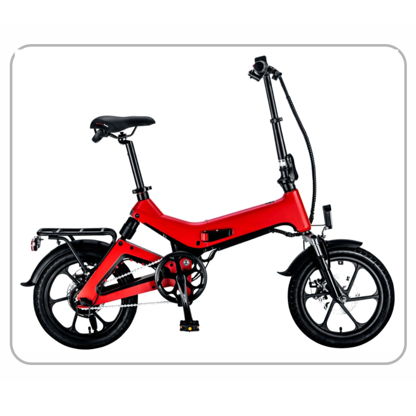 Adults' Lithium Ion Electric Bicycle for Adults Lightweight Magnesium Alloy Men'S and Women'S Commuting Bike Power Assisted Bike