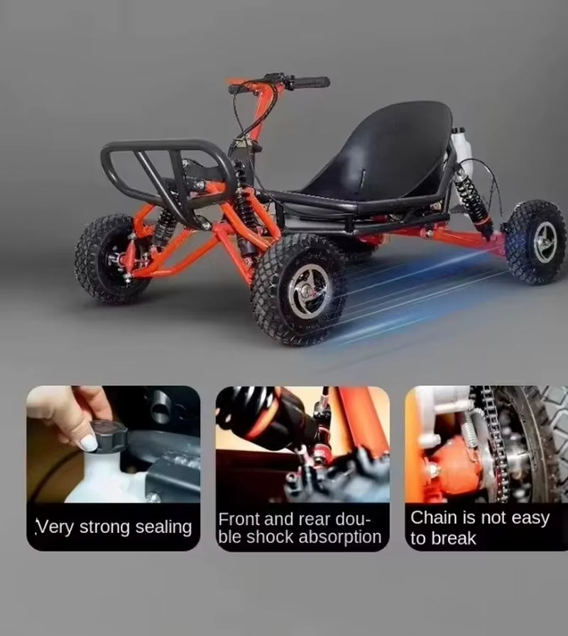 Small Off-Road Go Karts for Adults Track Karting Car