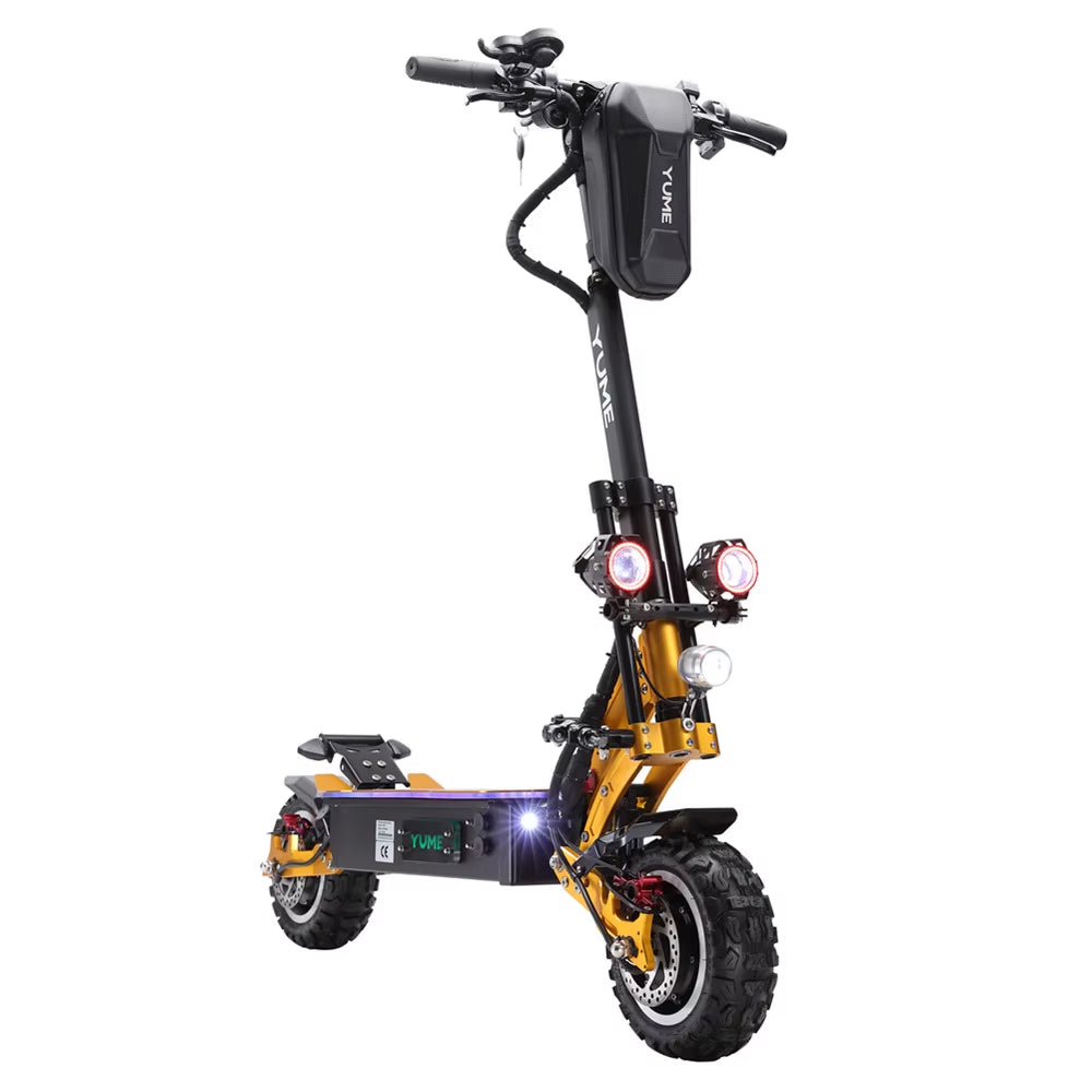 [US EU Warehouse] YUME X11 5000W Fast Safety Electric Scooter 60V31.5Ah Dual Motor 11Inch Fat Wheel Folding Electric-Scooter