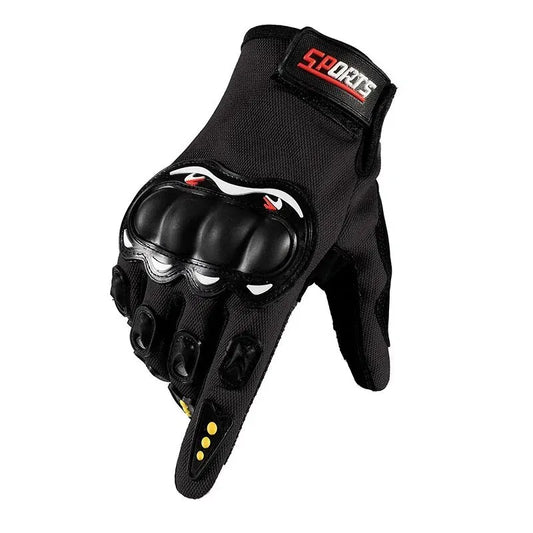 Breathable Protective Men'S Motorcycle Gloves Outdoor Sports Finger Racing Gloves for Motorcycle Riding Hard Shell Gloves