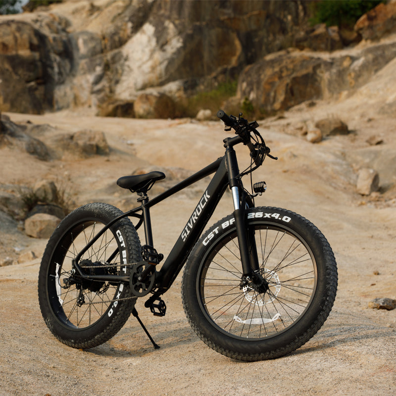 Professional Electric Bike for Adults, 26 X 4.0 Inches Fat Tire Electric Mountain Bicycle, 1000W Motor 48V 15Ah Ebike for Trail Riding, Excursion and Commute, UL and GCC Certified