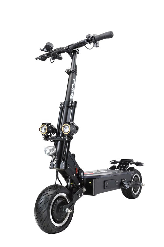 [US EU Warehouse] YUME X11 5000W Fast Safety Electric Scooter 60V31.5Ah Dual Motor 11Inch Fat Wheel Folding Electric-Scooter