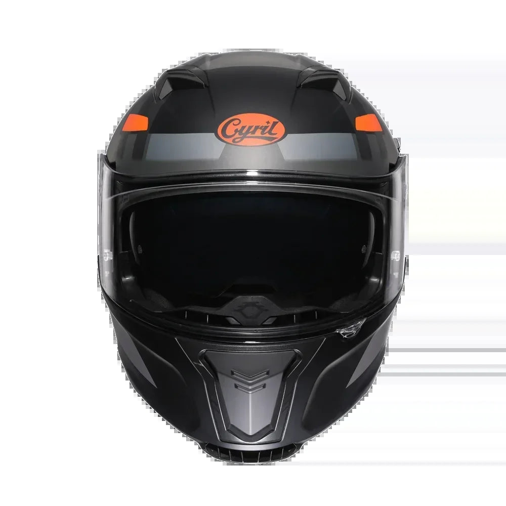 Full Face Motorcycle Helmet with Dual Visor Cyril Flip-Up Motorcycle Helmet with Bluetooth Slot for Adult DOT Approved Helmet