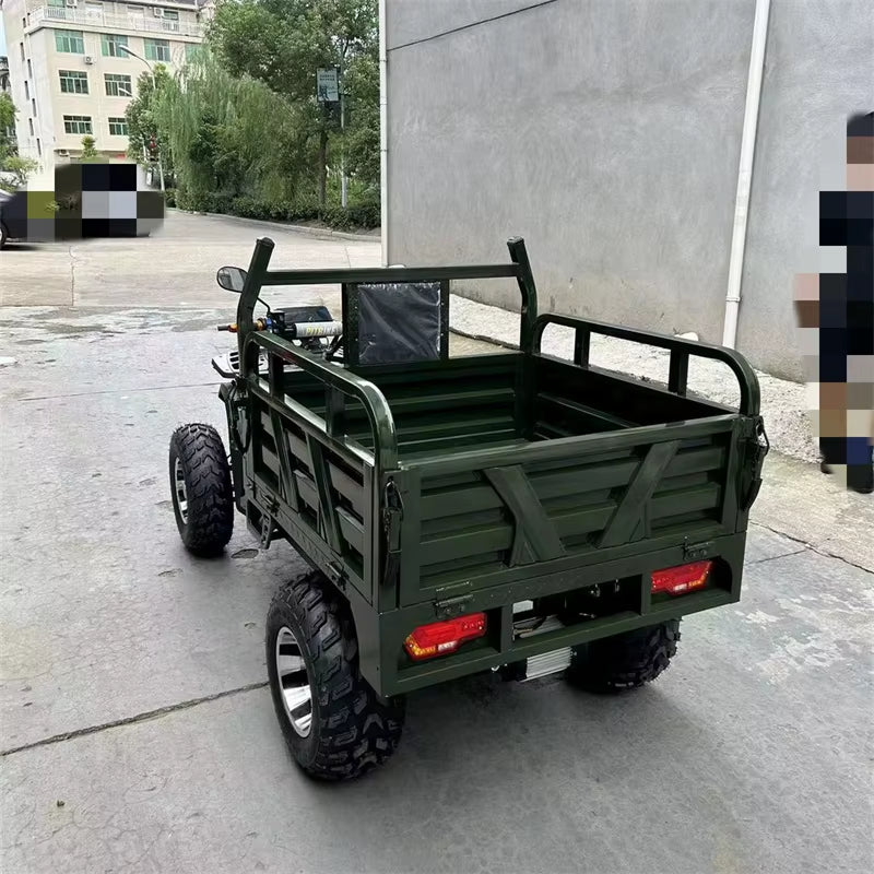 Brand New Mini Four-Wheel Electric Beach Electric Bike ATV Beach Bike Adult Cargo Transport Vehicle Manufacturer