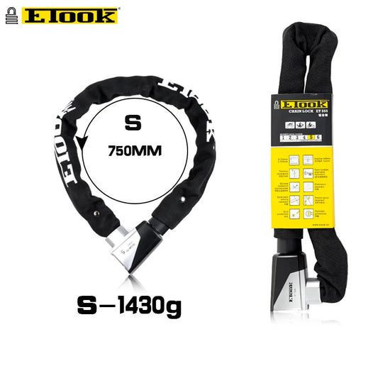 Bicycle Lock MTB Road Bike Lock anti Theft Heavy Duty Safety Anti-Theft Chain Lock for Motorcycle Scooter Bike Accessories