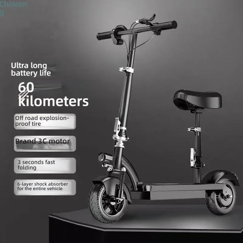 Adults' Electric E Bike Skate Scooter Portable Truck Electrical E-Scooters Skateboard Outdoor Mini Riding Scooters for Kids