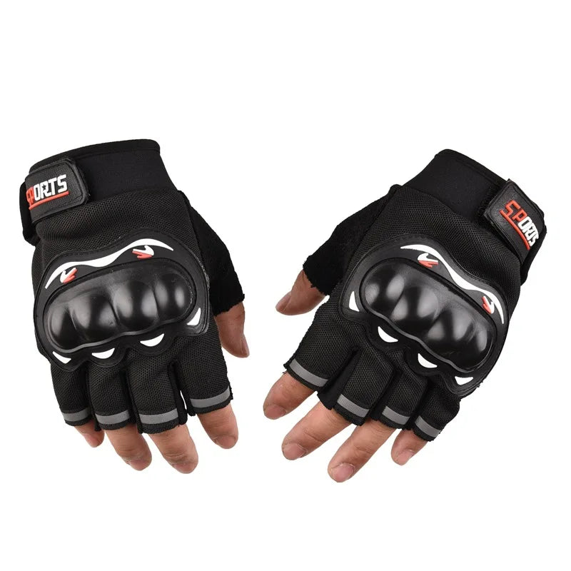 Breathable Protective Men'S Motorcycle Gloves Outdoor Sports Finger Racing Gloves for Motorcycle Riding Hard Shell Gloves